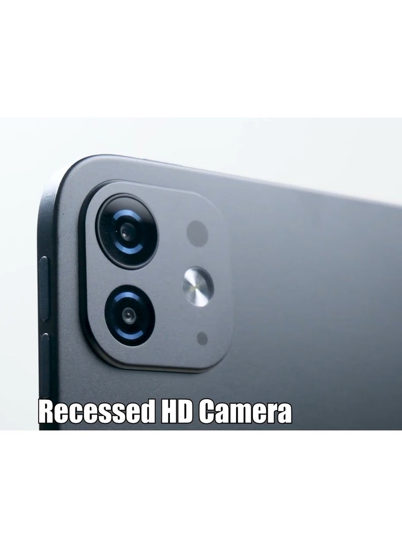 Telzeal P201 11-Inch Android Tablet 12GB RAM 512GB ROM 10000mAh Battery 13MP+8MP Camera With Wireless Keyboard and Mouse Grey - Image 3